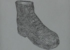 Schlammige Stiefel